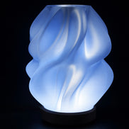 Silk Glow Lamp - Sky Blue