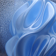Silk Glow Lamp - Sky Blue