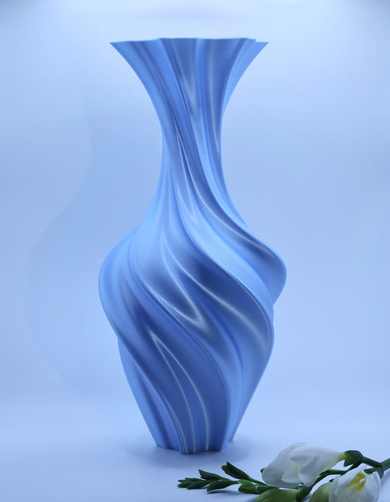 sky blue silk