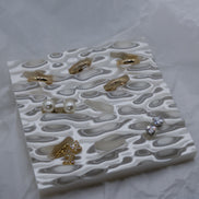 Ripple Jewelry Tray - White