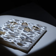 Ripple Jewelry Tray - White