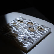 Ripple Jewelry Tray - White