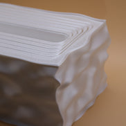 Silk White Tissue Box