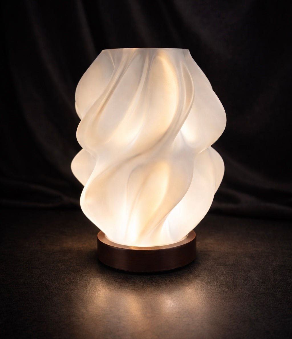 Silk Glow Lamp - White