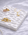 Ripple Jewelry Tray - White